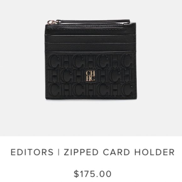 Carolina Herrera Accessories - Carolina Herrera Womens Card Holder Wallet NIB